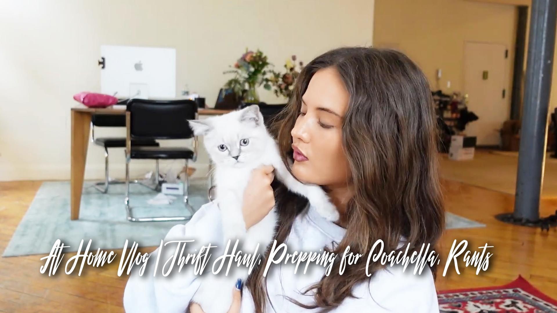 At Home Vlog | Thrift Haul, Prepping for Coachella, Rants