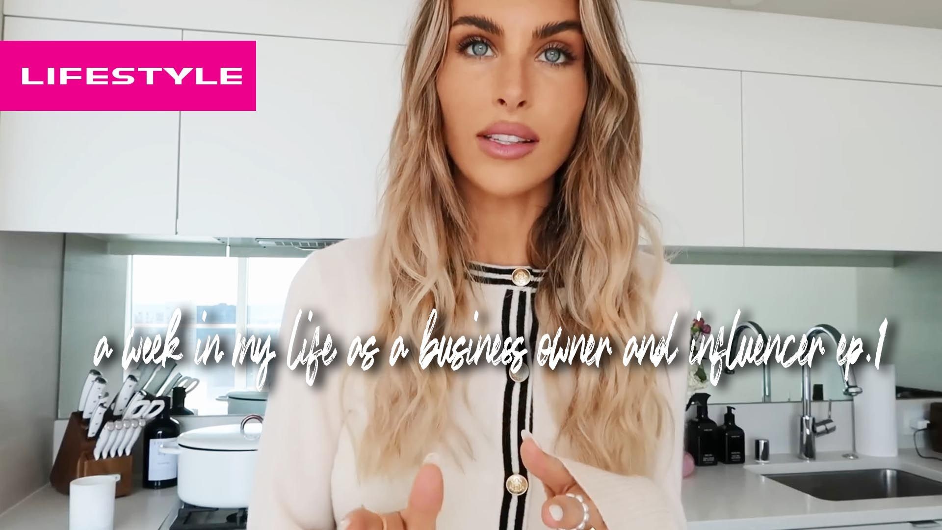 a week in my life as a business owner and influencer ep.1