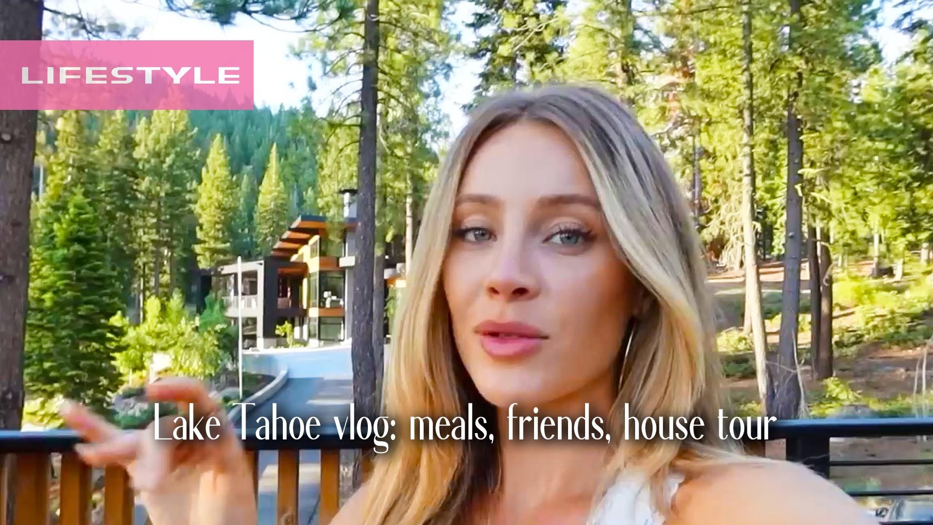 Lake Tahoe vlog: meals, friends, house tour