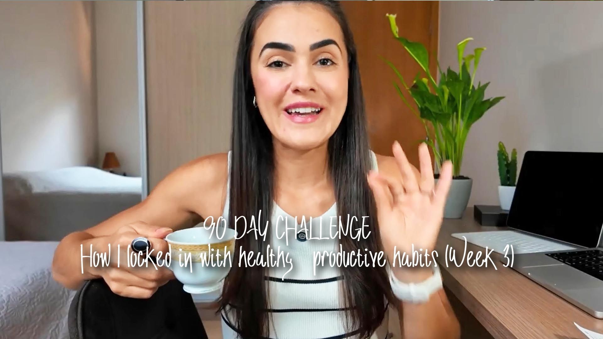 90 DAY CHALLENGE | How I locked in with healthy & productive habits (Week 3)