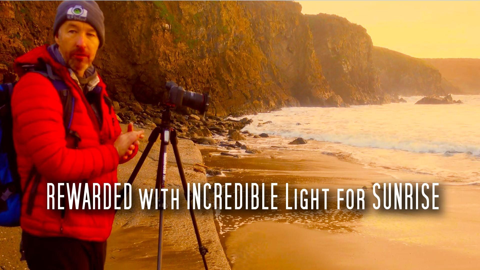 REWARDED with INCREDIBLE Light for SUNRISE