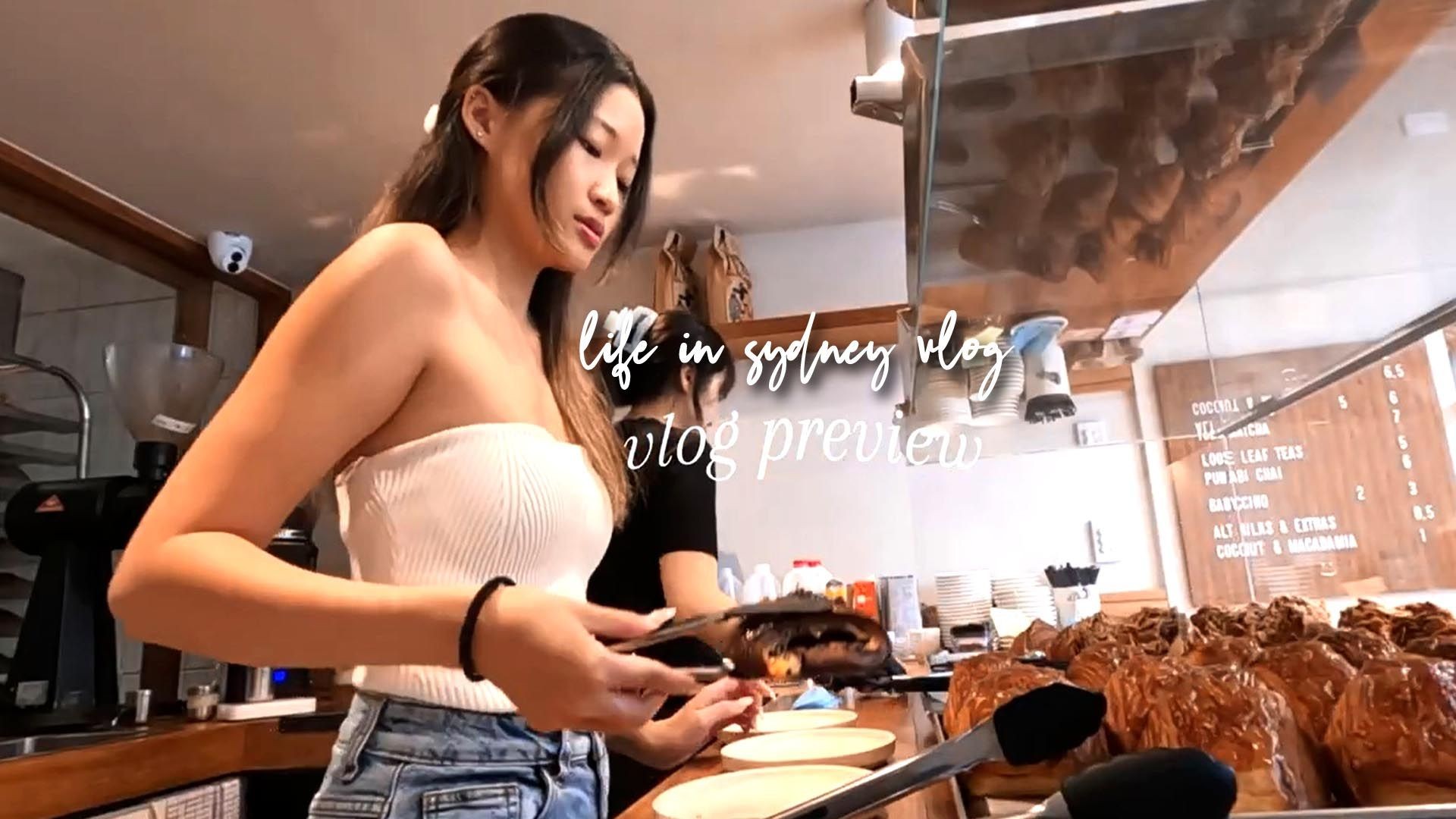 Life in Sydney vlog | sports,  mahjong, cooking 5 course meal with friends, working at cafe
