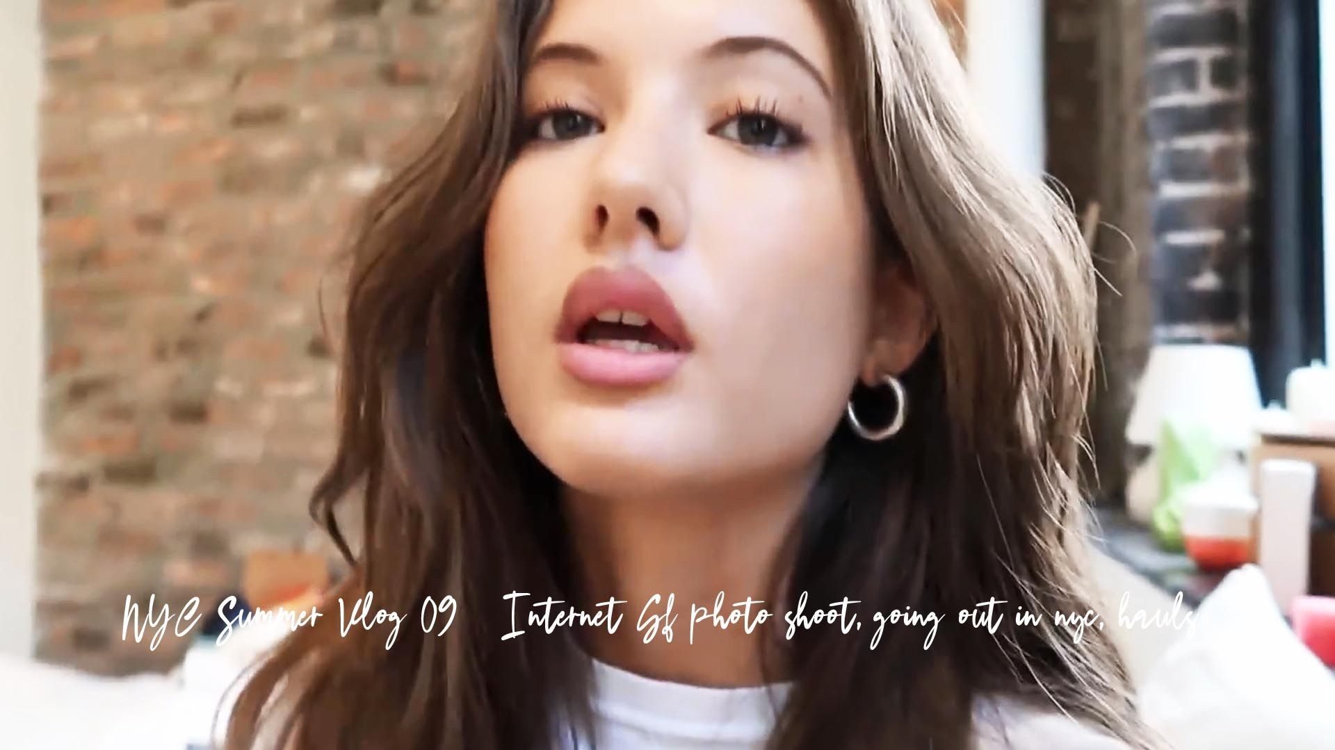 NYC Summer Vlog 09 : Internet Gf photo shoot, going out in nyc, hauls